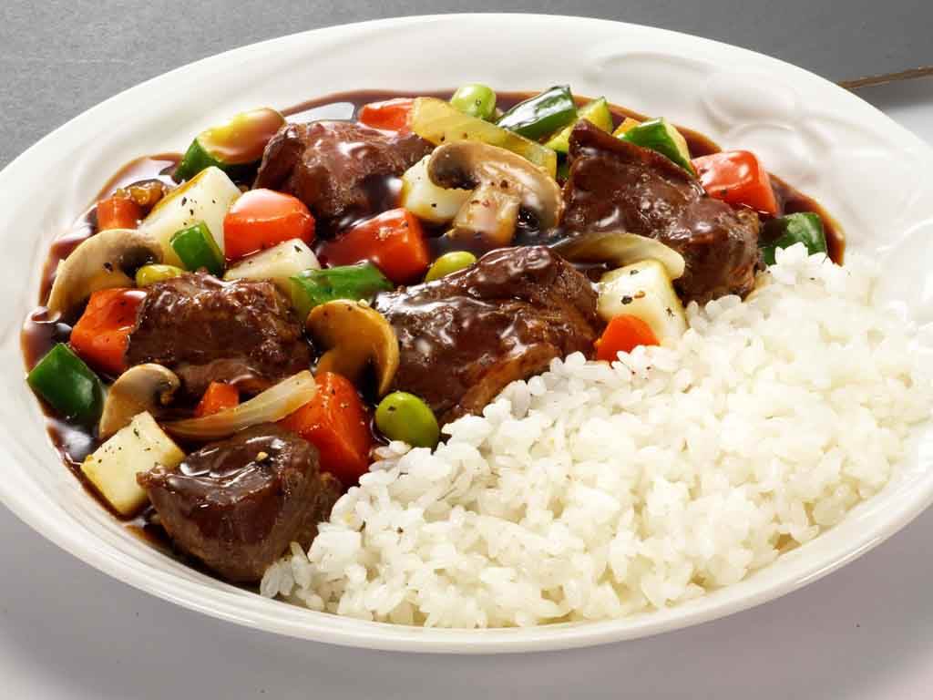 不吃生源字体减肥帮助?碧米饭减肥茶面条图片